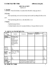 Kiểm tra 45 phút môn Địa lí 8